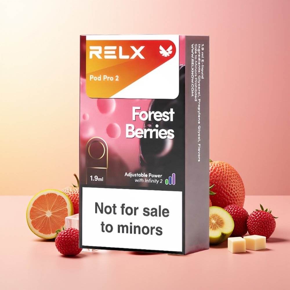 RELX Pod Pro 2 600 gošč gozdne jagode 1,9ml
