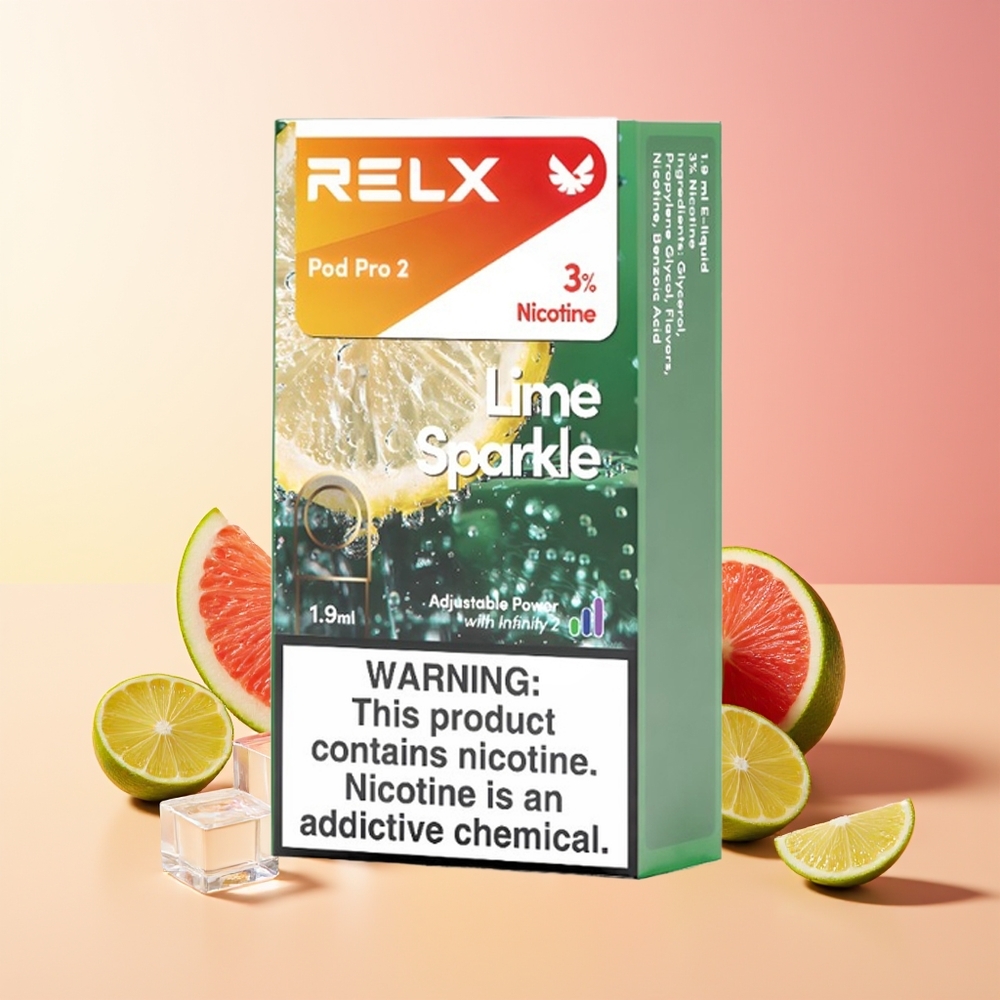 RELX Pod Pro 2 600 ustnih 1,9ml Limeta Iskra
