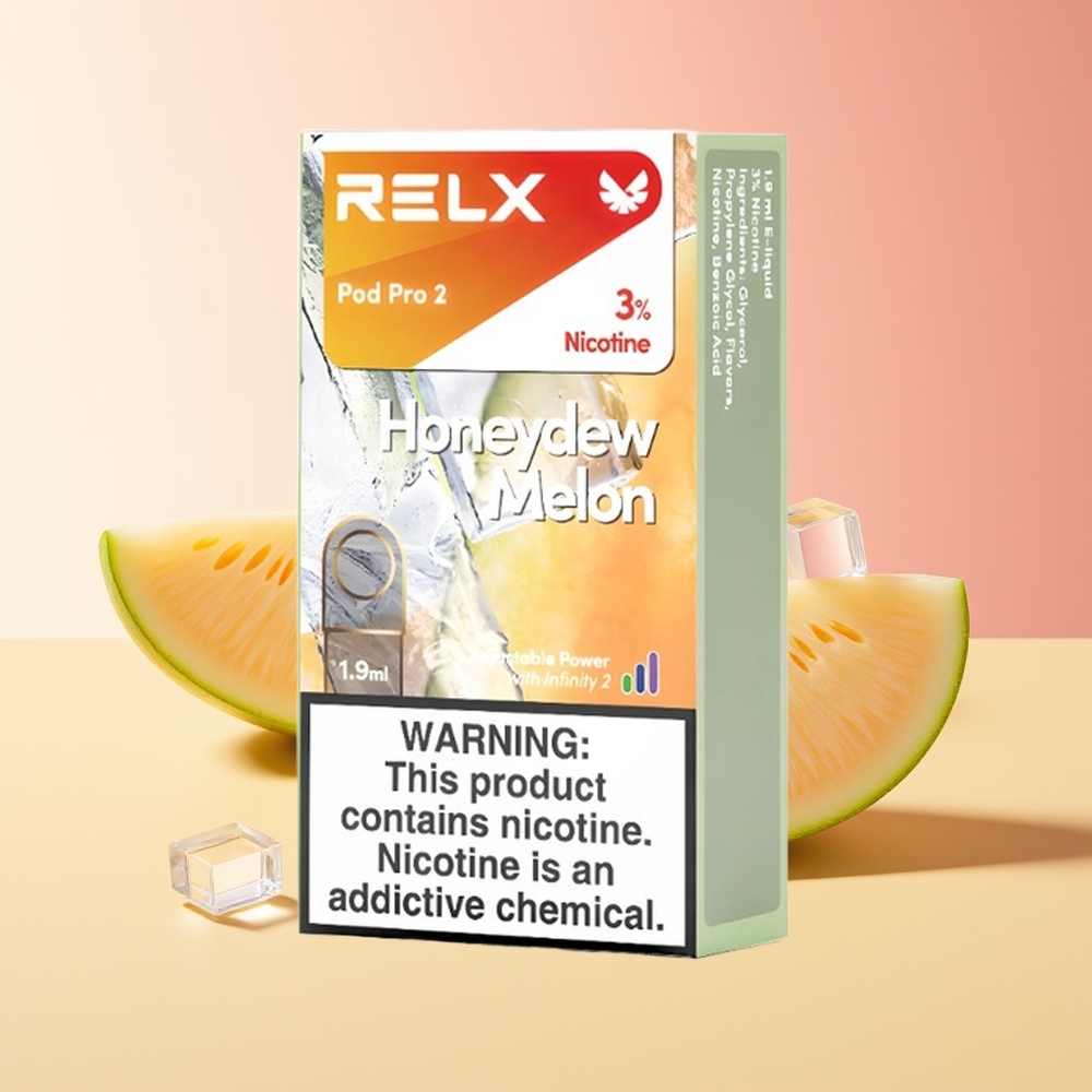 RELX Pod Pro 2 600 ustnih 1,9ml Medena melona