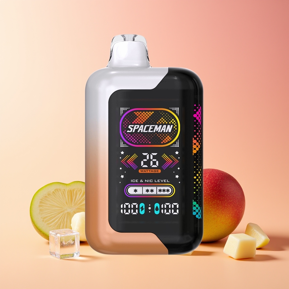 SMOK SPACEMAN SP40000 20ml 50mg/ml Kislo Mango Medena Rosa
