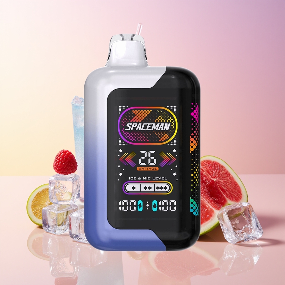 SMOK SPACEMAN SP40000 20ml Modra Malina Led 1000mAh 50mg/ml