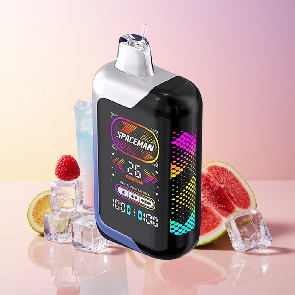SMOK SPACEMAN SP40000 20ml Modra Malina Led 1000mAh 50mg/ml