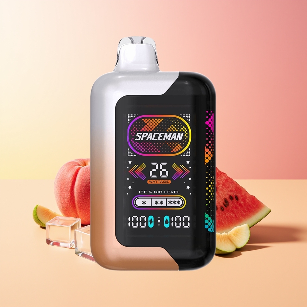SMOK SPACEMAN SP40000 20ml Sočna Breskev Lubenica 1000mAh 50mg/ml