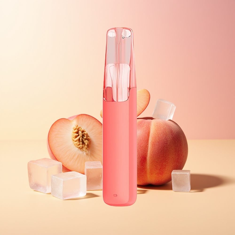 Snowplus Dash 4000 Pufi Peach Ice Keramika 7,5 ml