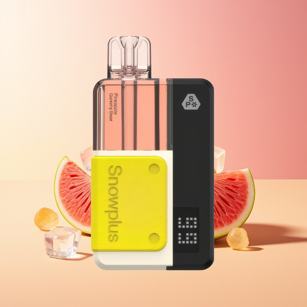 Snowplus Swift 15000 Ponovljiv Pogoni 2+10 ml Ananas Gumi Medved