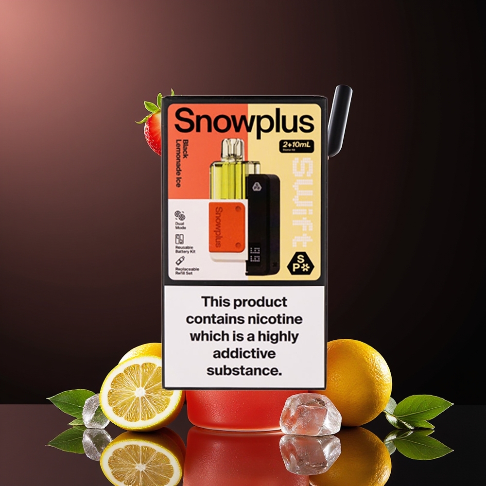Snowplus Swift 5000 Puffs Dual Mesh Črna Limonada Led