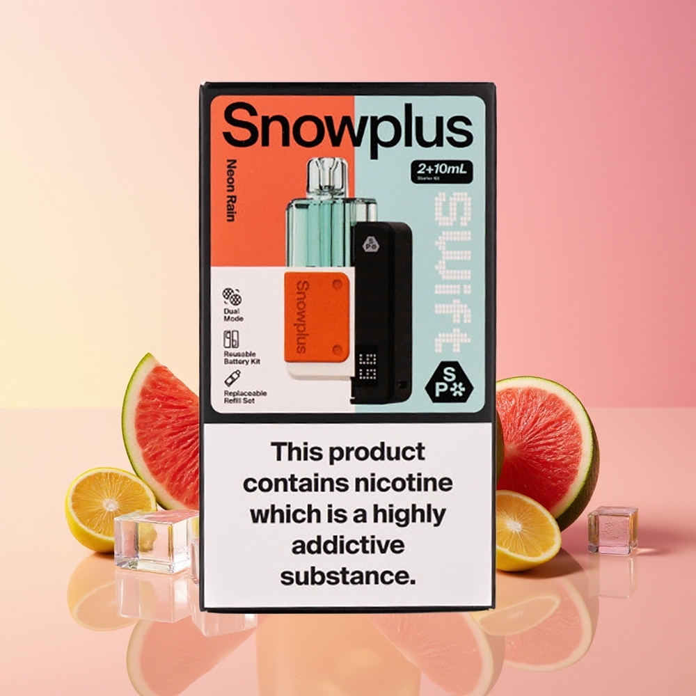 Snowplus Swift 5000 Puffs Neon Dež Dual Mesh 1000 mAh