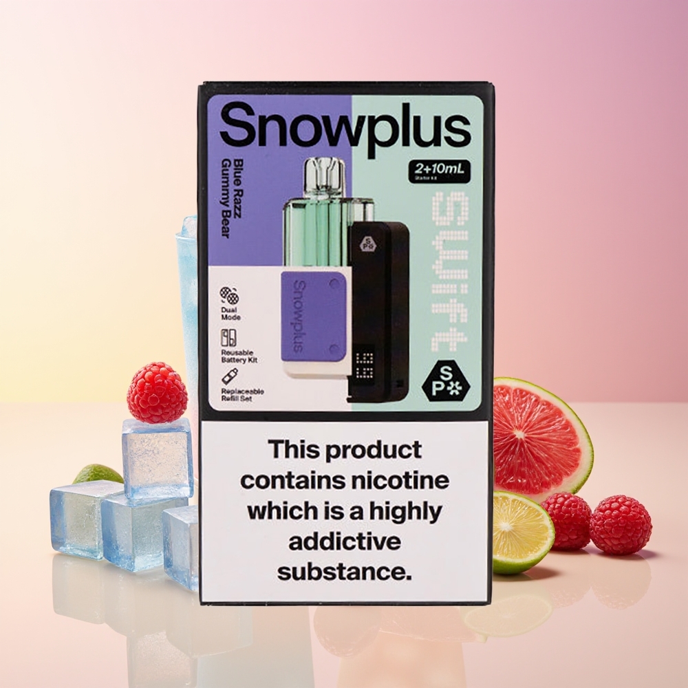 Snowplus Swift 5000 Pufov Dual Mesh 2% Modra Malina Gumi Medved