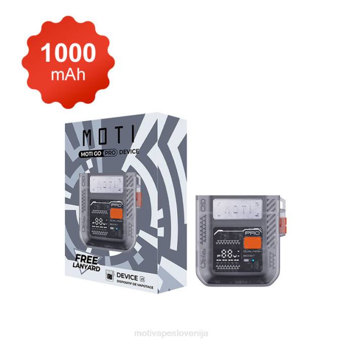 MOTI Go Pro komplet naprave 1000mah - pod sistem za enkratno uporabo 1 kos MOTI vape amazon - 2Z8P119