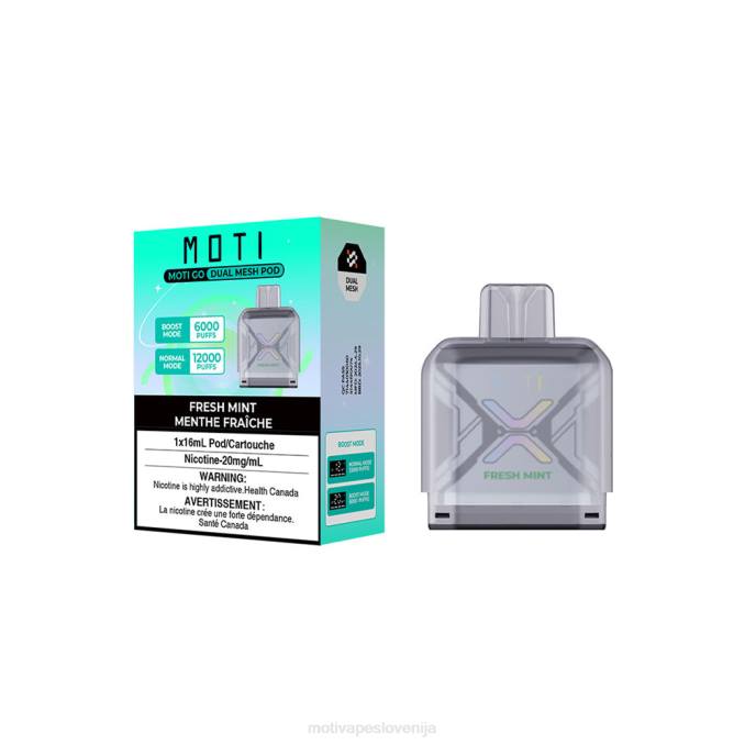 MOTI Go Pro pod za enkratno uporabo sveža meta MOTI vape disposable - 2Z8P91