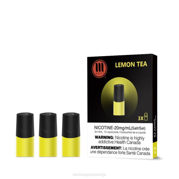 MOTI klasični stroki čaj z limono MOTI vape disposable - 2Z8P101