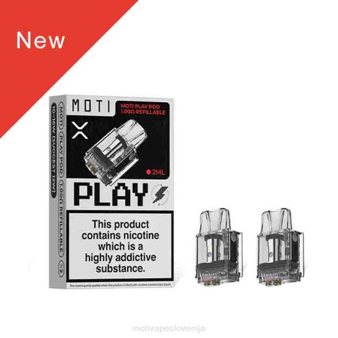 MOTI Play pod 1,00 ohm za ponovno polnjenje 1 kos MOTI vape disposable - 2Z8P121