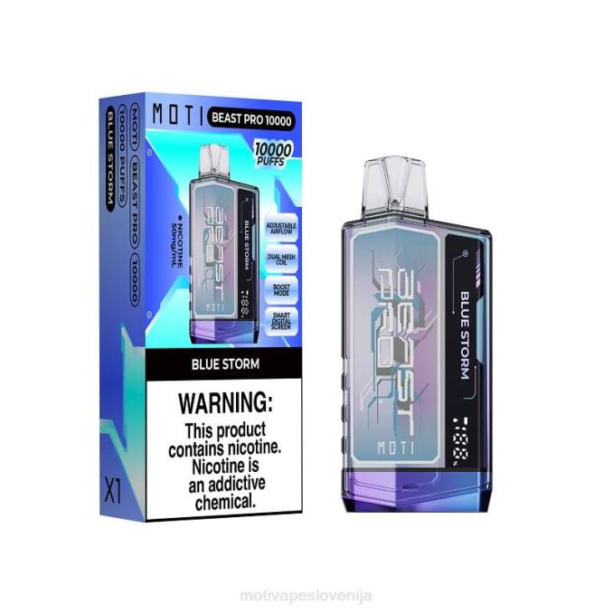 MOTI Beast Pro vape za enkratno uporabo (5%, 10000 vpihov) mavrični oblakz MOTI vape amazon - 2Z8P49