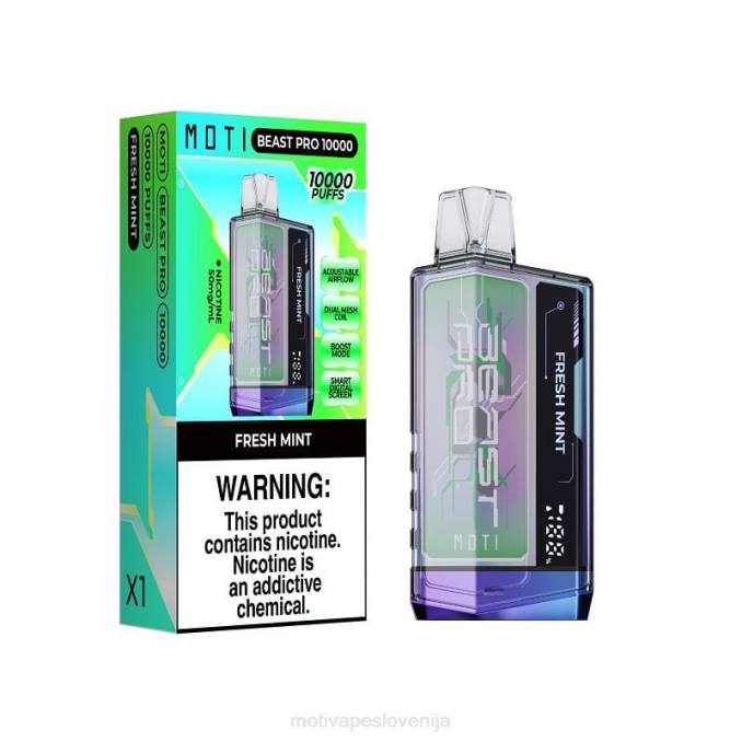 MOTI Beast Pro vape za enkratno uporabo (5%, 10000 vpihov) mavrični oblakz MOTI vape amazon - 2Z8P49