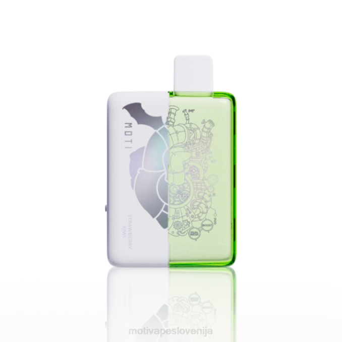 MOTI Duo 9000 vape za enkratno uporabo (5 %, 9000 vpihov) jagodni kivi MOTI vape review - 2Z8P66