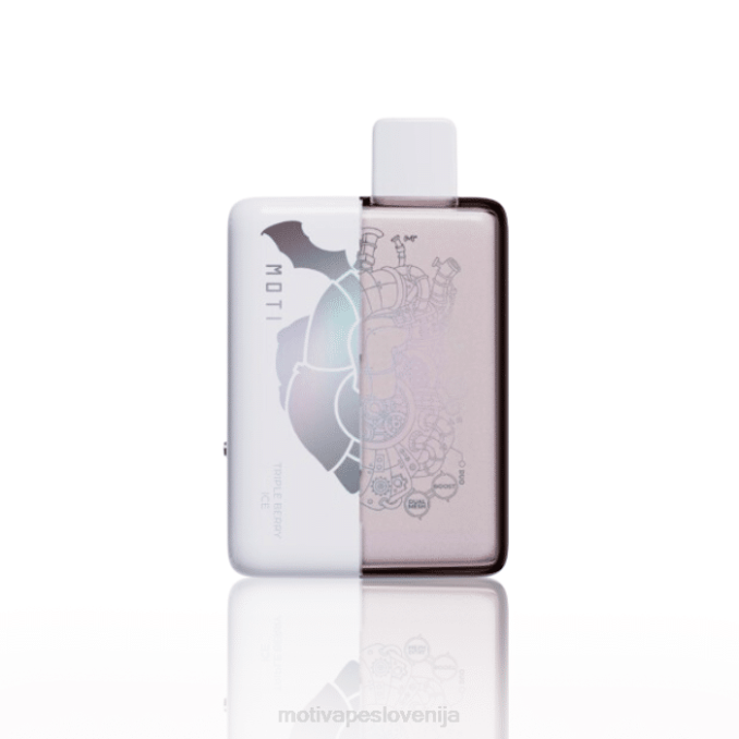 MOTI Duo 9000 vape za enkratno uporabo (5 %, 9000 vpihov) trojni jagodni led MOTI vape disposable - 2Z8P71