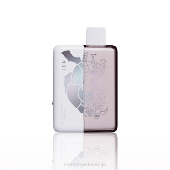 MOTI Duo 9000 vape za enkratno uporabo (5 %, 9000 vpihov) tropska mavrica MOTI Slovenija - 2Z8P72