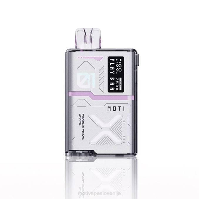 MOTI Play Bar 7500 vape za enkratno uporabo (5 %, 7500 vpihov) kislo jabolko breskev MOTI vape review - 2Z8P56