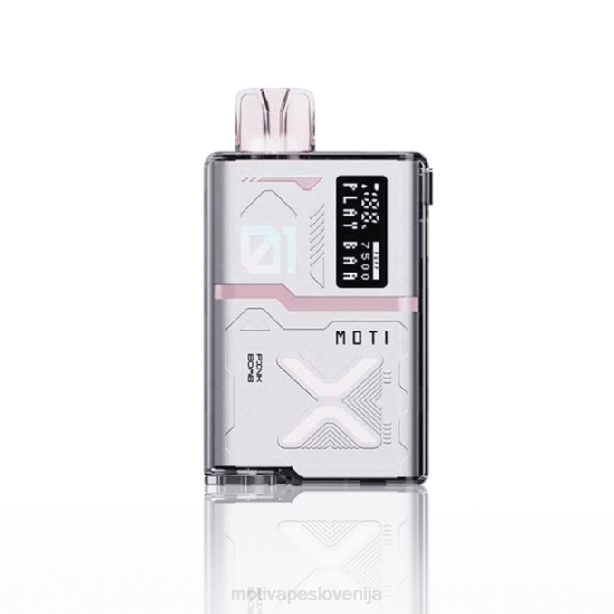 MOTI Play Bar 7500 vape za enkratno uporabo (5 %, 7500 vpihov) roza bomba MOTI vape for sale - 2Z8P58